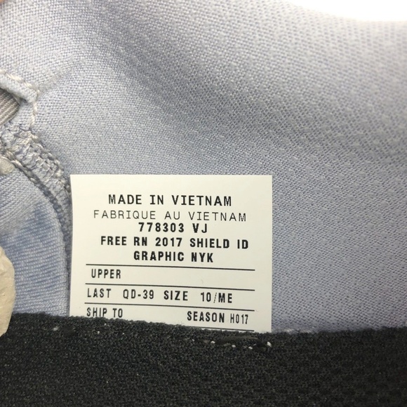 Nike Men's Free Run Shield ID New York Map, Sample - Picture 7 of 7